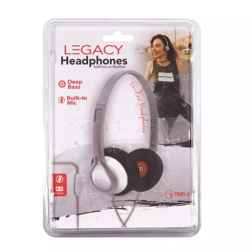 Слушалки с микрофон MAXELL HP360 LEGACY, White
