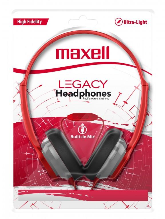 Слушалки с микрофон MAXELL HP360 LEGACY, Red