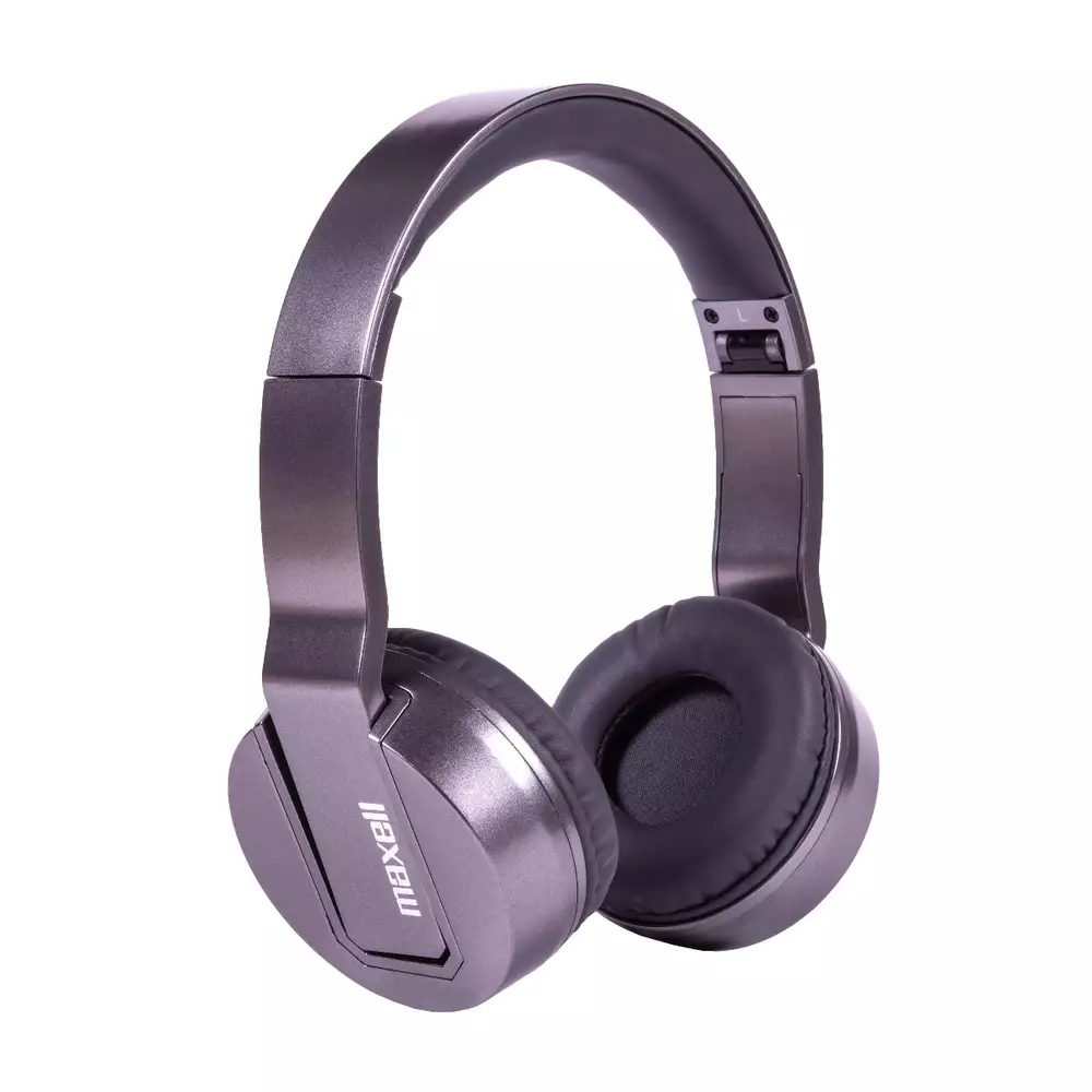Слушалки с микрофон MAXELL METALZ Tungsten, сребрист