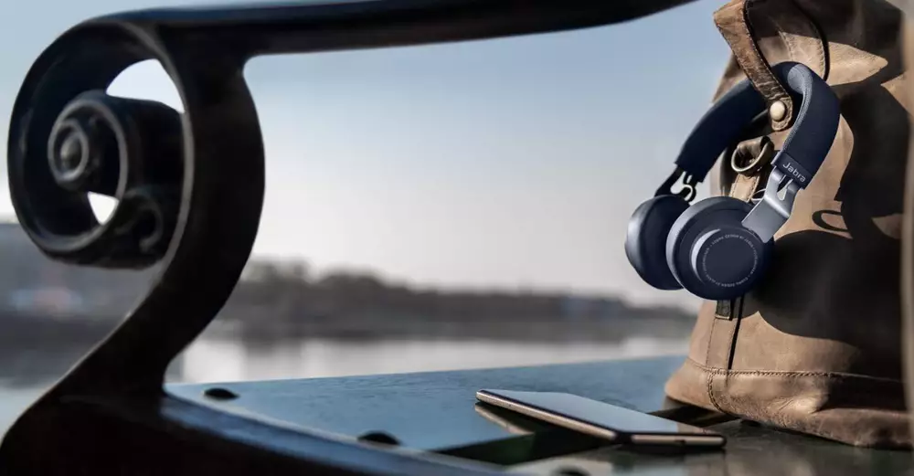 Bluetooth слушалки Jabra, Move Navy, Blue