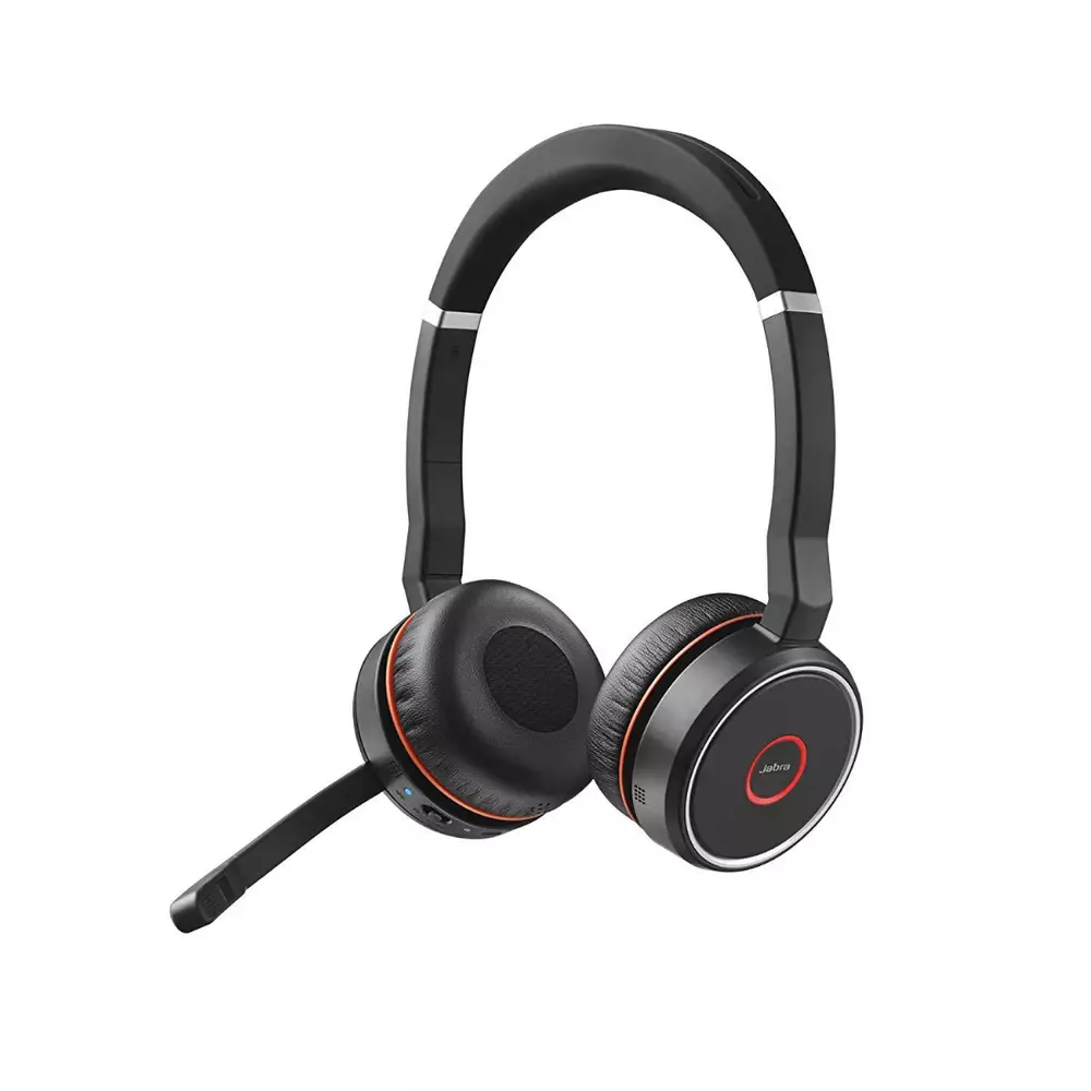 Слушалки с микрофон Jabra Evolve 75 UC Stereo, Black
