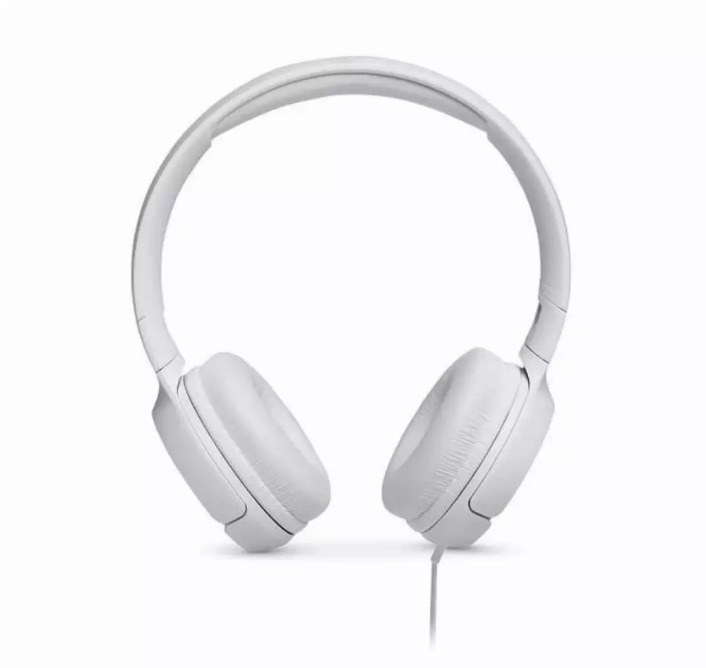 Слушалки JBL T500, White