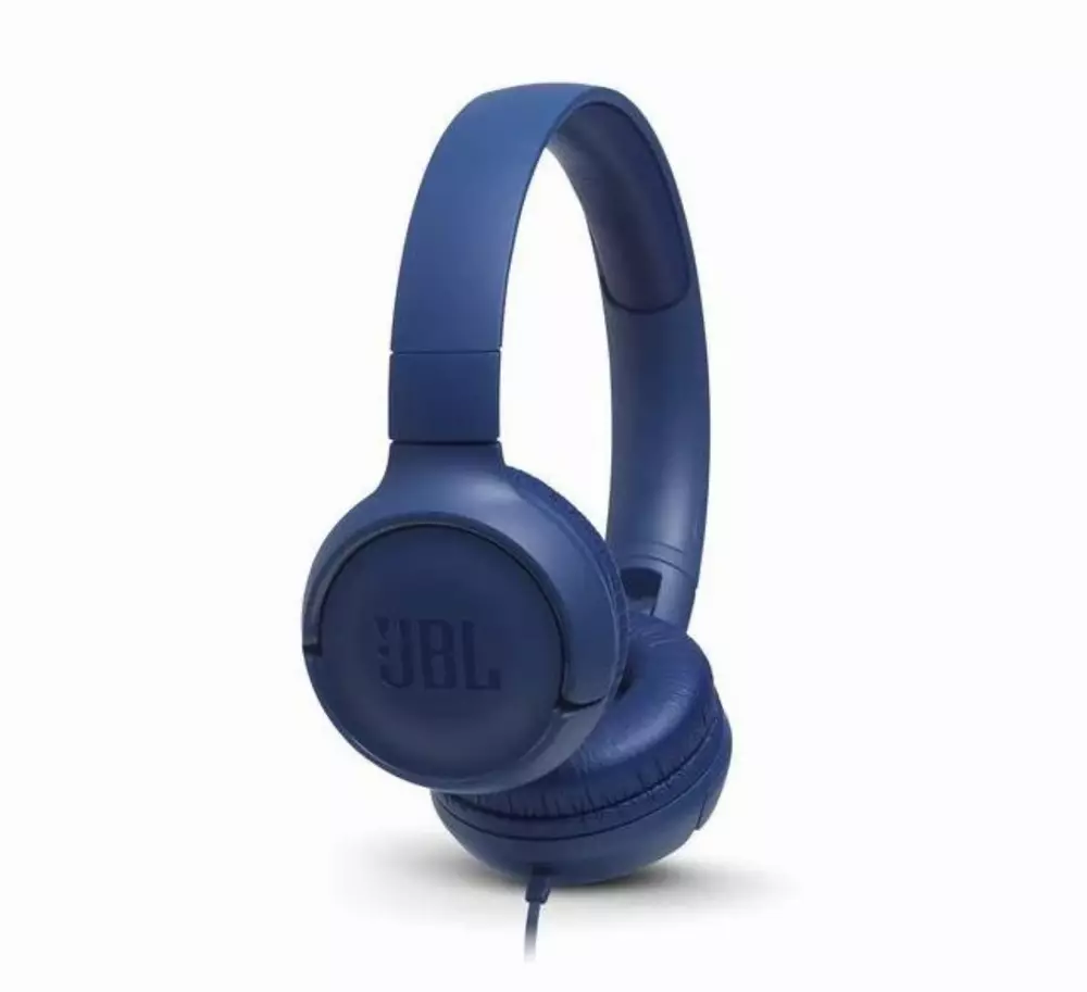 Слушалки JBL T500, Blue