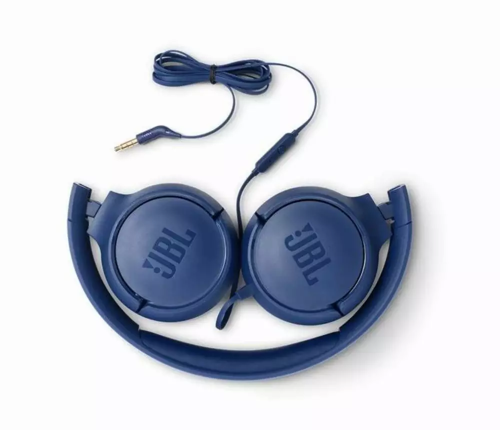 Слушалки JBL T500, Blue