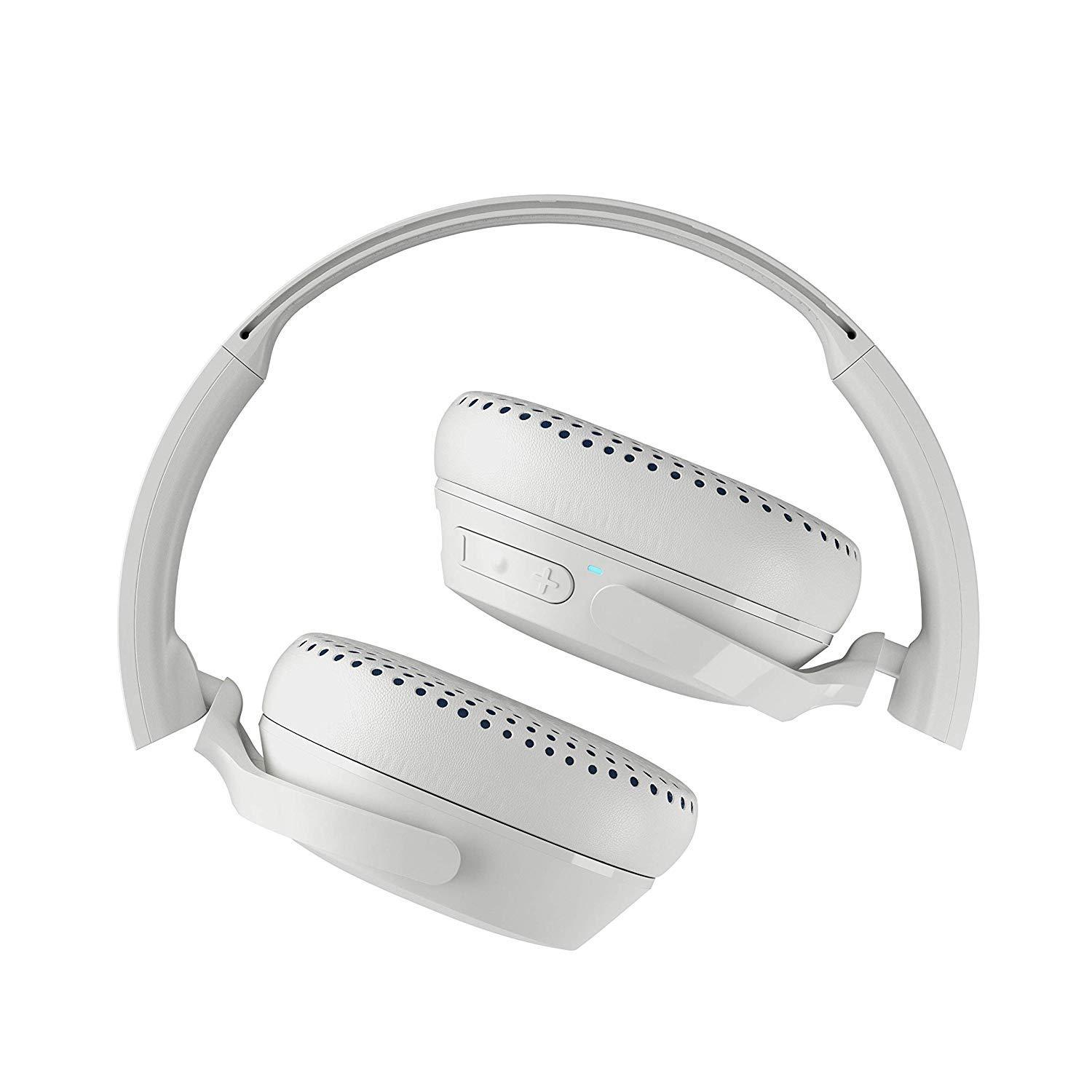 Блутут слушалки Skullcandy Riff Wireless, Бял
