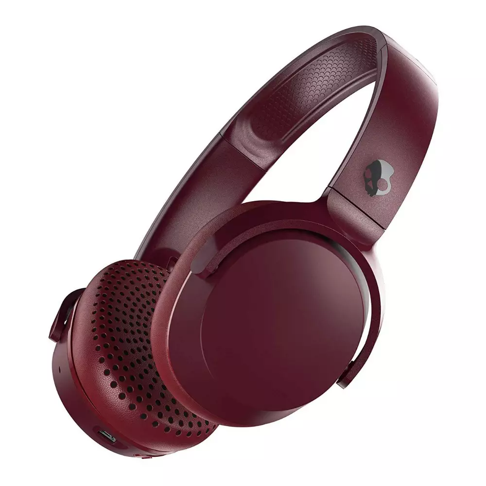 Блутут слушалки Skullcandy Riff Wireless, Червен