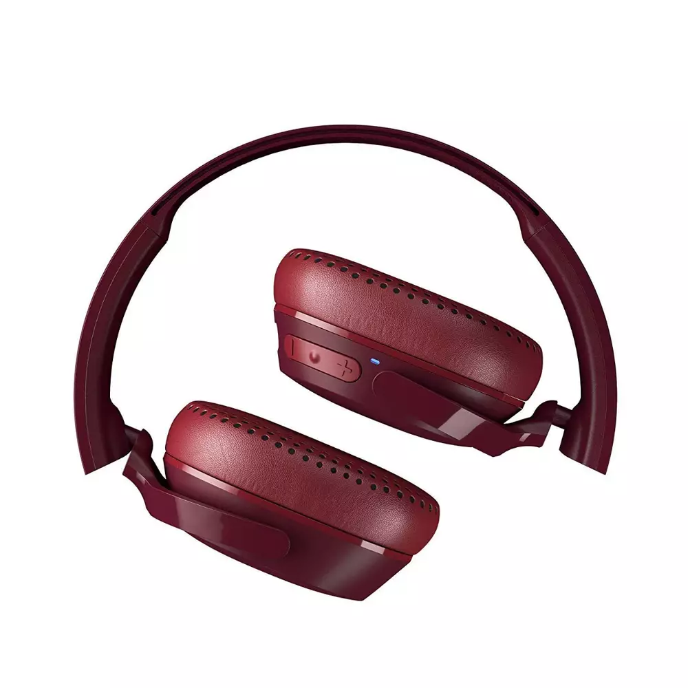 Блутут слушалки Skullcandy Riff Wireless, Червен