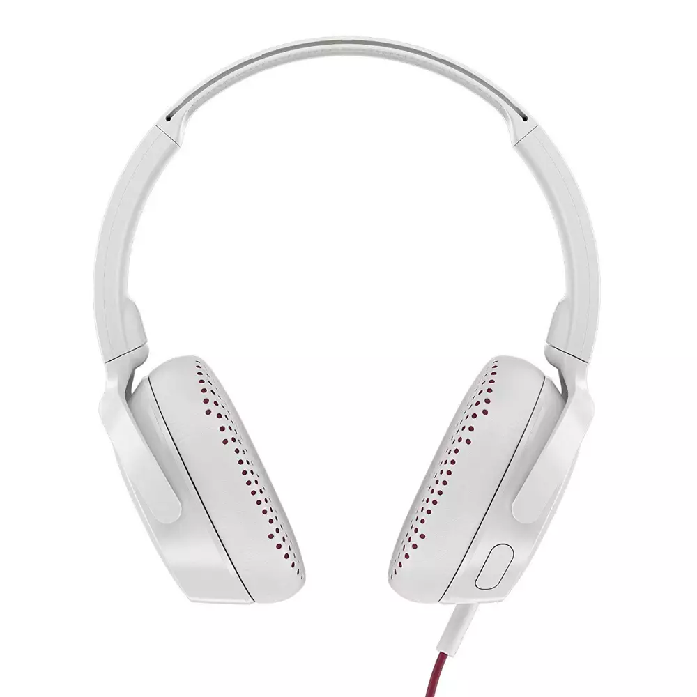 Слушалки с микрофон Skullcandy Riff On-ear, White