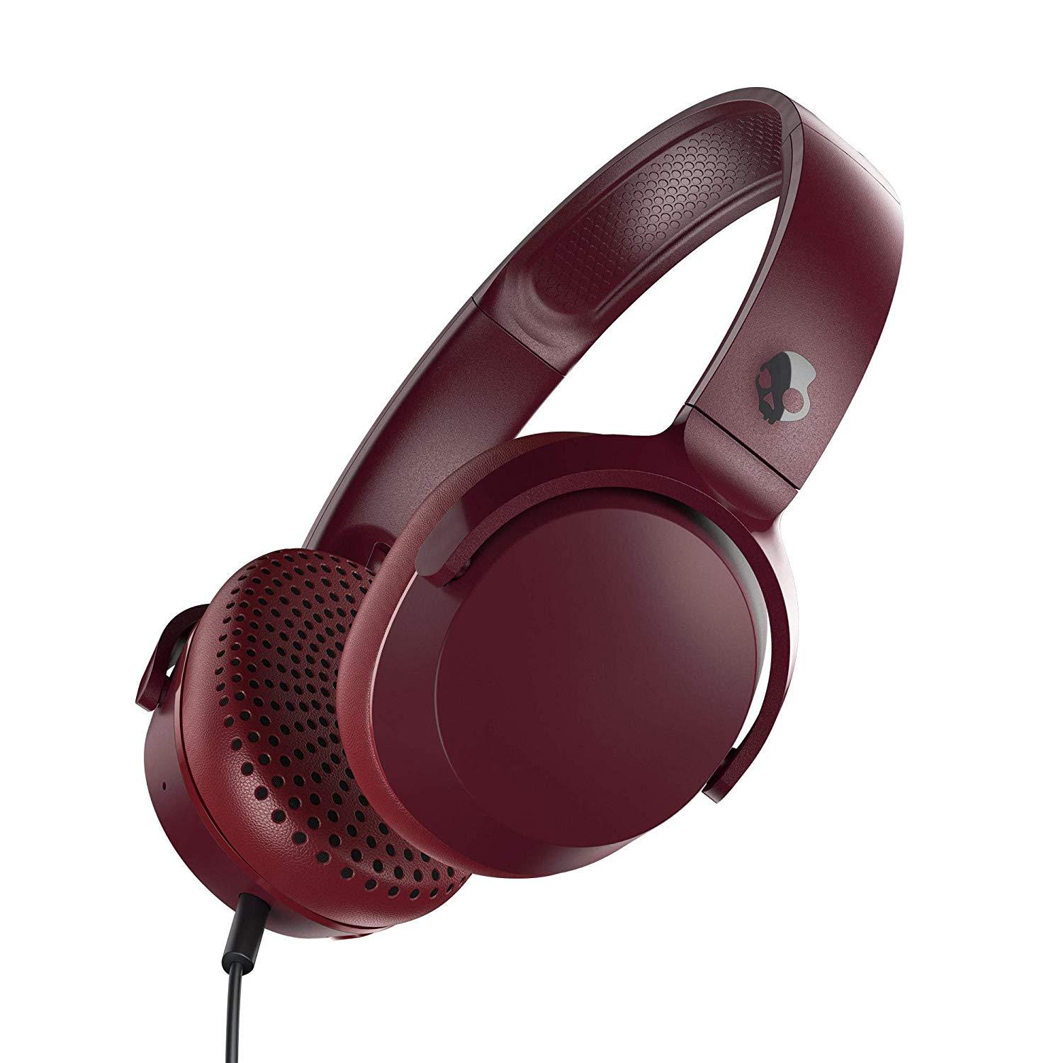 Слушалки с микрофон Skullcandy Riff On-ear, Red