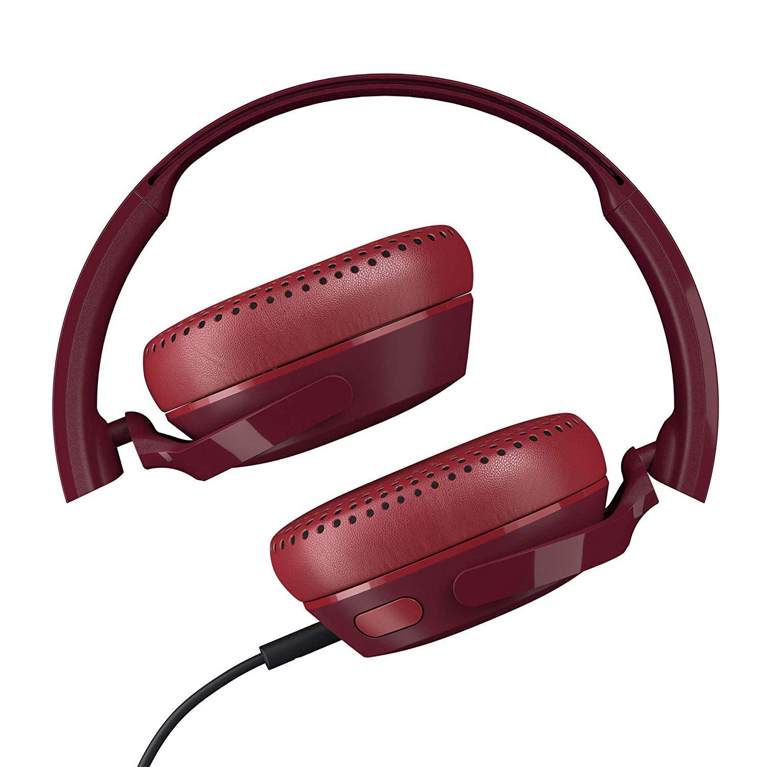 Слушалки с микрофон Skullcandy Riff On-ear, Red