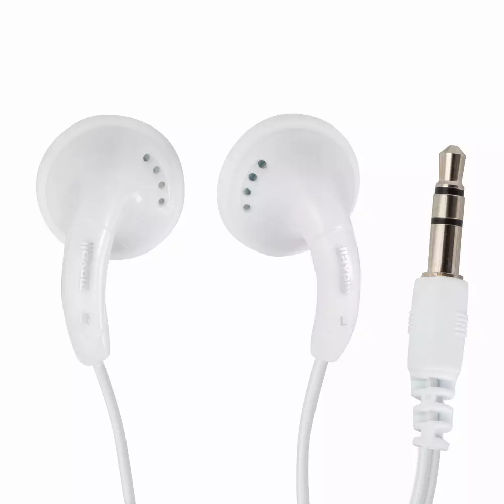 Слушалки  MAXELL Colour BUDZ , In-Ear, Бял