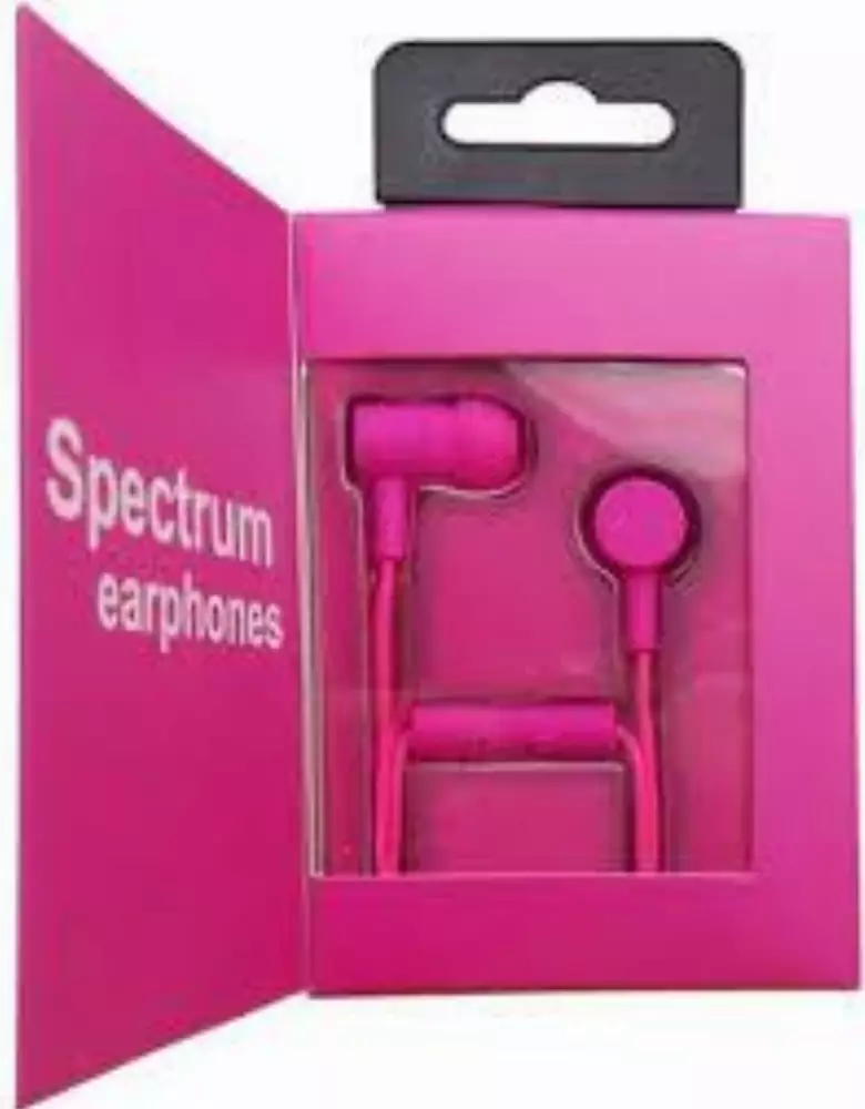 Слушалки с микрофон MAXELL SPECTRUM , In-Ear, Розов