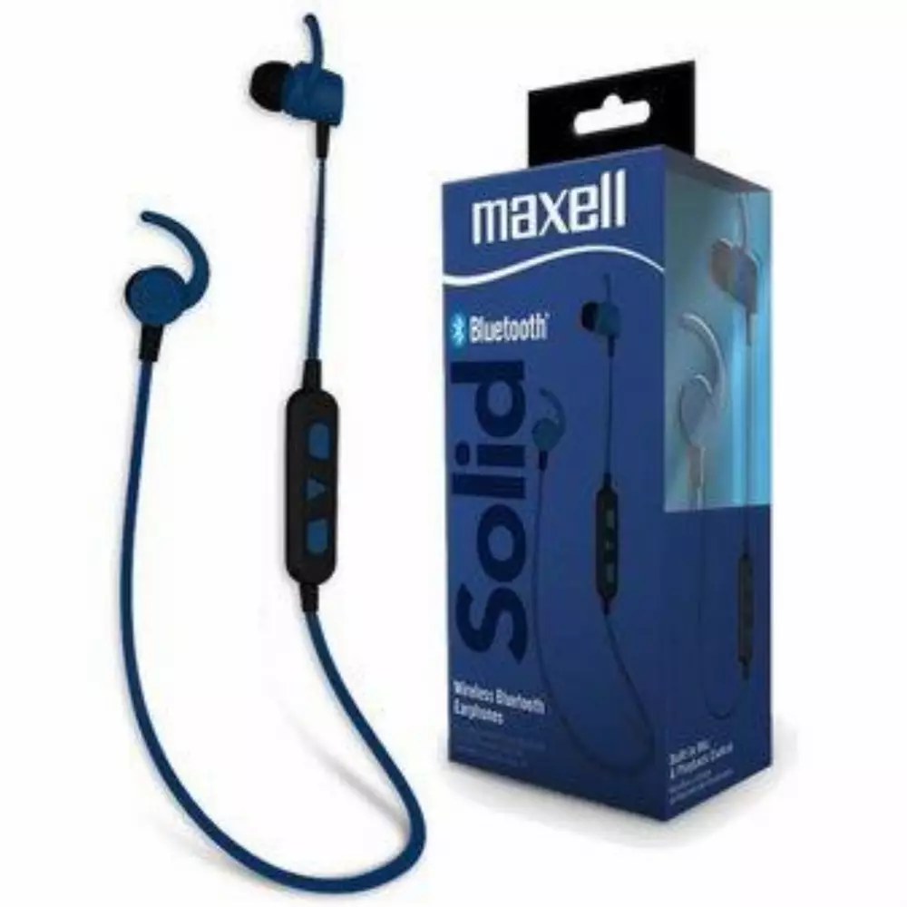 Безжични блутут слушалки MAXELL BT100 SOLID, Blue