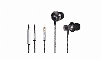 Слушалки А4tech MK830 ErgoFit HD Metallic, Black/Grey