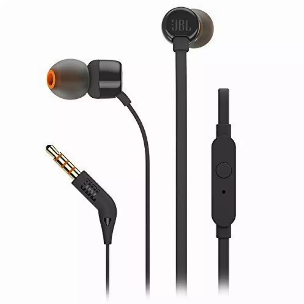 Слушалки JBL T110, Black