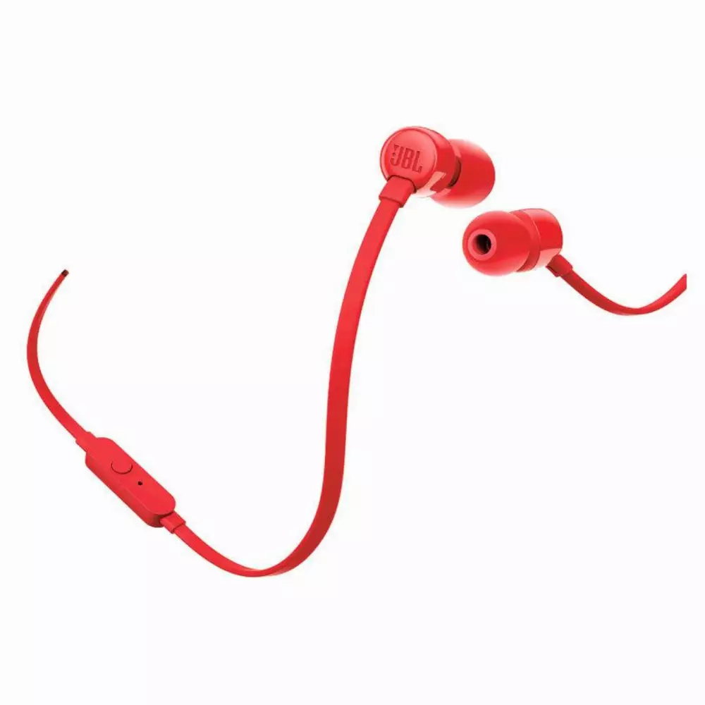 Слушалки JBL T110, Red