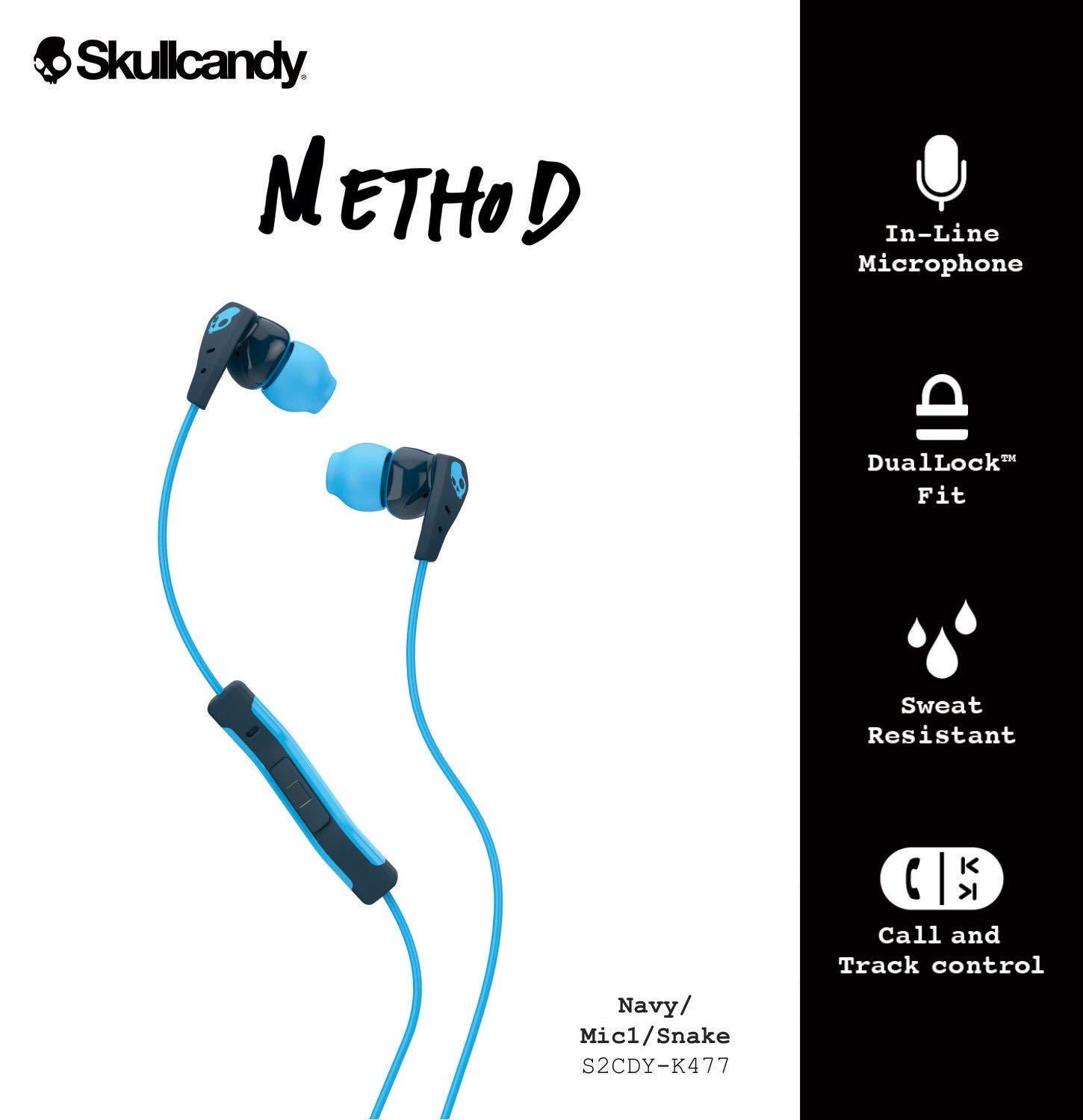 Слушалки Skullcandy Method, Blue
