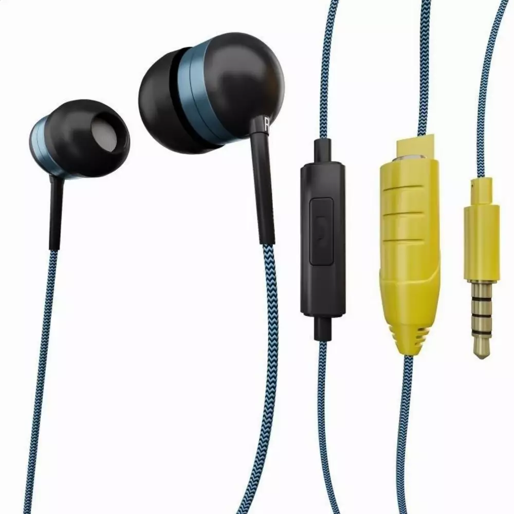 Слушалки с микрофон MAXELL EB SHARE, In-Ear, Син