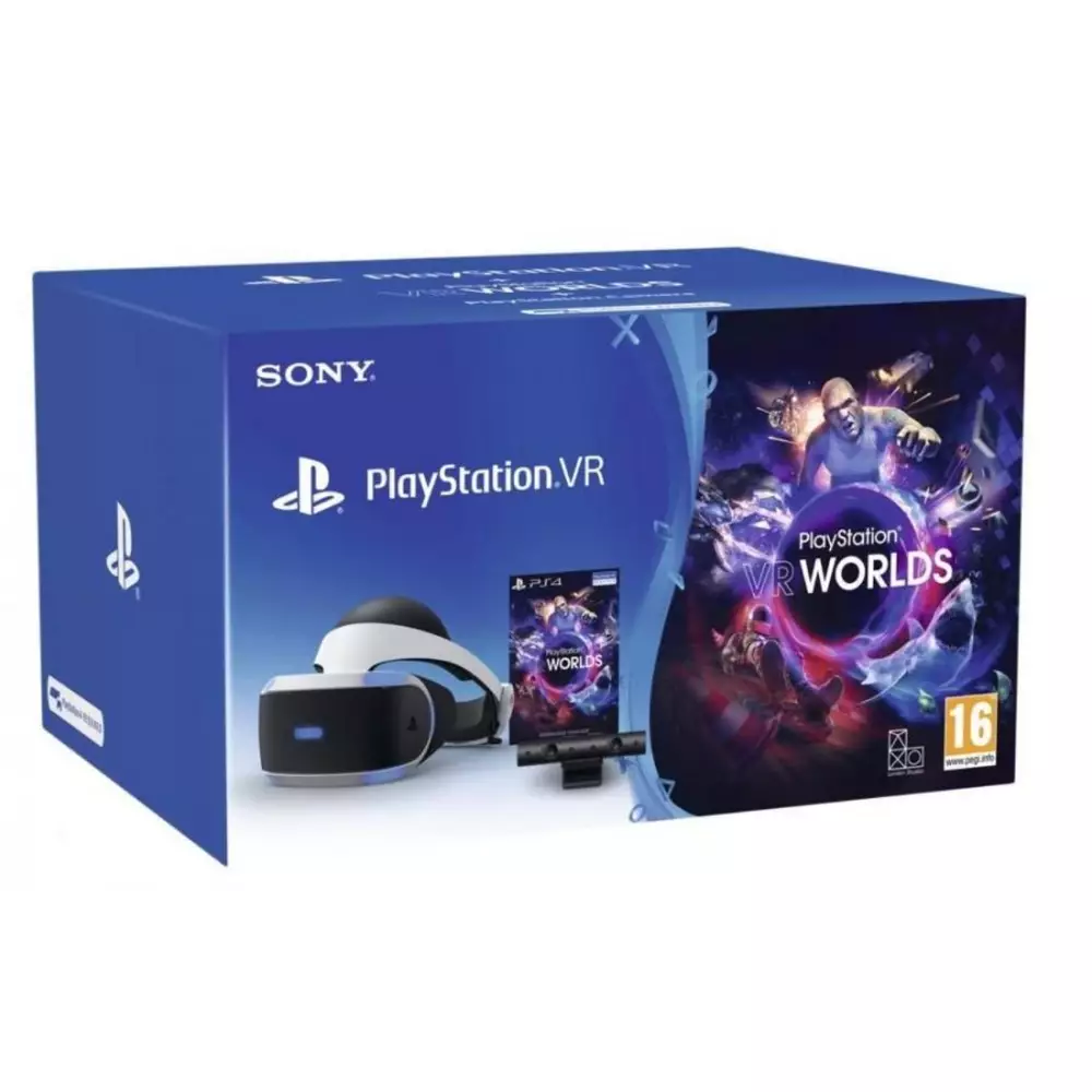 Комплект PlayStation VR Starter Pack, Черен