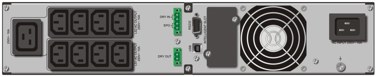 UPS POWERWALKER VFI 3000RT HID LCD