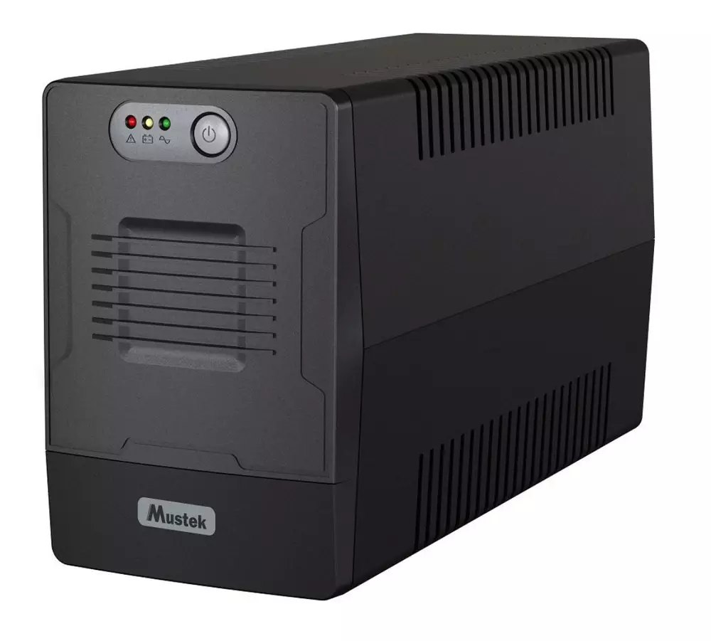 UPS MUSTEK PowerMust 1000-LED-LI-T10, 1000VA/600W Schuko (шуко), Line-Interactive