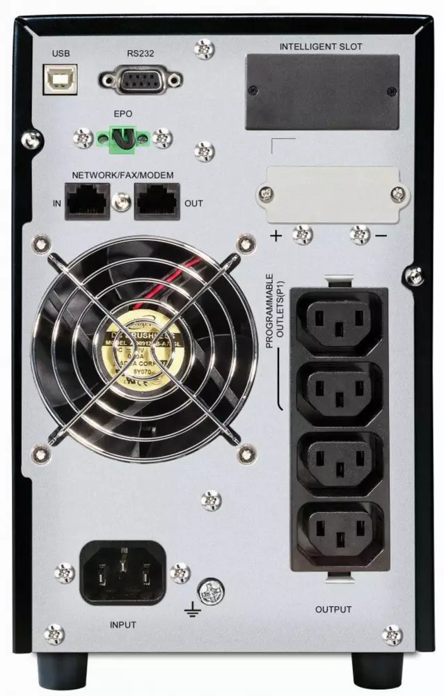 UPS MUSTEK PowerMust 1000 Sinewave LCD Online IEC, 1000VA/1000W