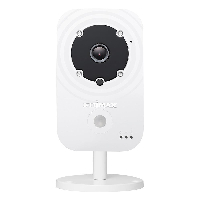 Камера за наблюдение IP EDIMAX IC-3140W, безжична, нощно виждане, слот за карта, двупосочно аудио