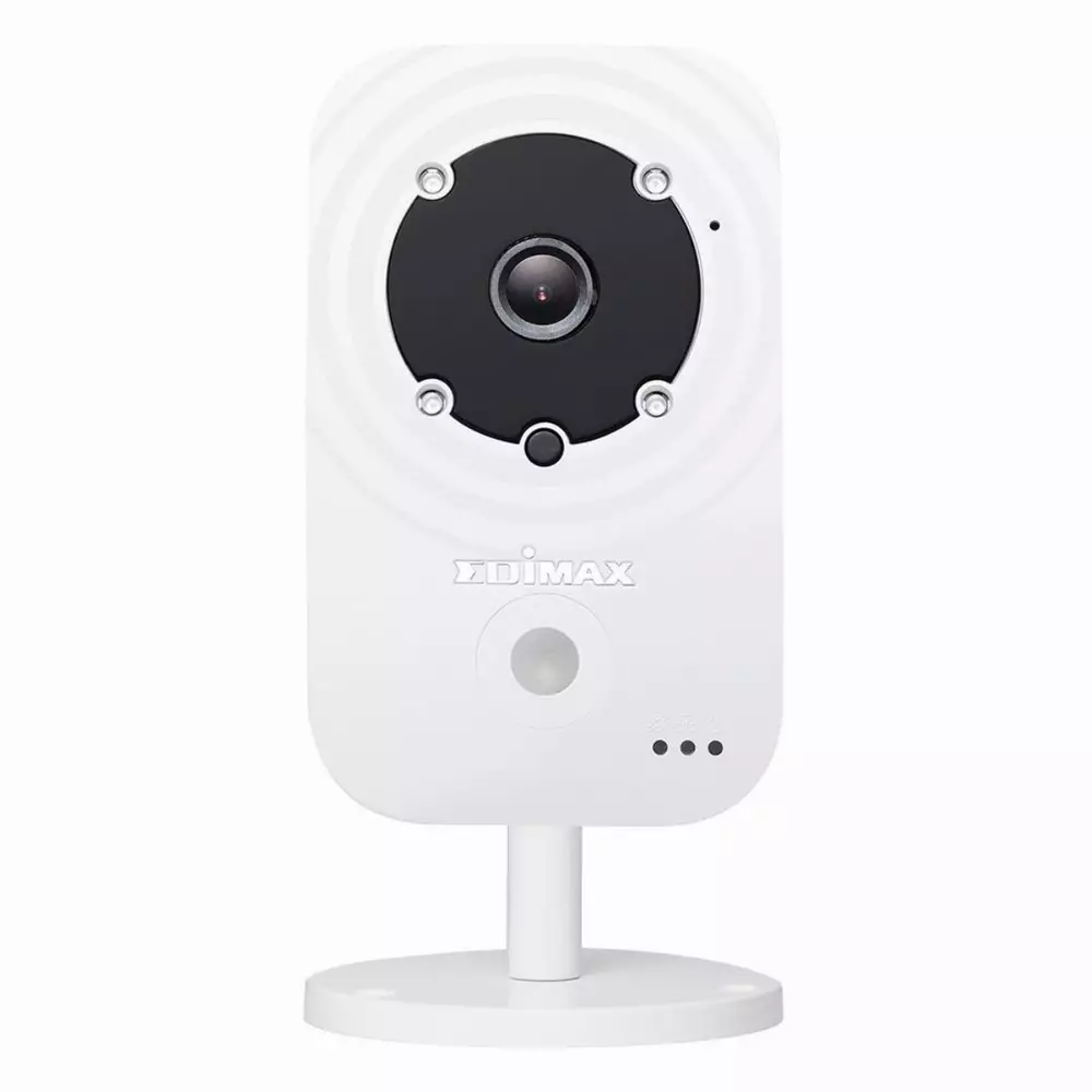 Камера за наблюдение IP EDIMAX IC-3140W, безжична, нощно виждане, слот за карта, двупосочно аудио