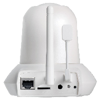 Камера за наблюдение IP EDIMAX IC-7113W, безжична, Pan/Tilt, нощно виждане, слот за карта, сензор за температура и влага