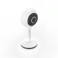 Камера за наблюдение HAMA 1080p WiFi, сензор за движение, нощно наблюдение, Бял