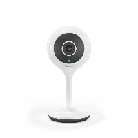 Камера за наблюдение HAMA 1080p WiFi, сензор за движение, нощно наблюдение, Бял