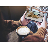 Камера за наблюдение HAMA 1080p WiFi, сензор за движение, нощно наблюдение, Бял