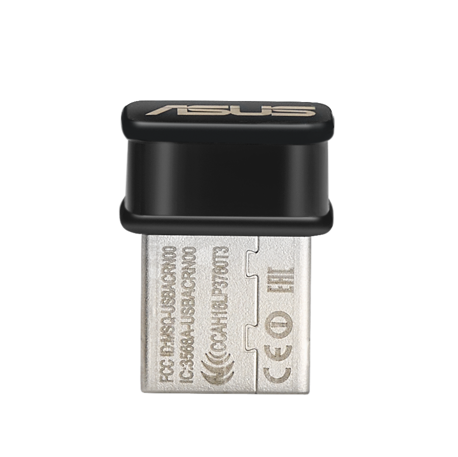 Безжичен USB Адаптер ASUS USB-AC53 Nano AC1200 Dual Band