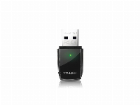 Безжичен адаптер TP-LINK Archer T2U, AC600, Dual band, USB, вградена антена