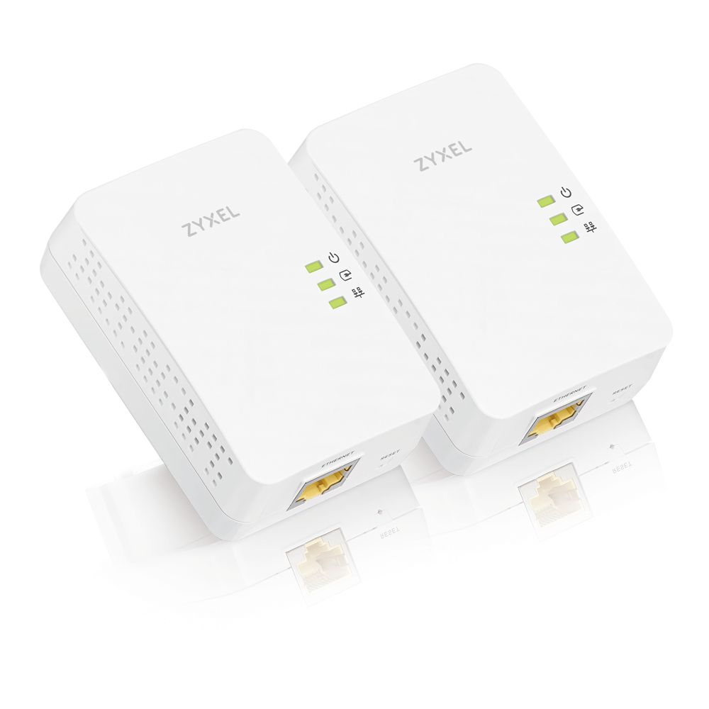 Powerline адаптер ZyXEL PLA5405V2 1300Mbps Gigabit Ethernet, Комплект