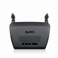 Безжичен рутер ZYXEL NBG-418N v2, 300Mbps, 5dB антени