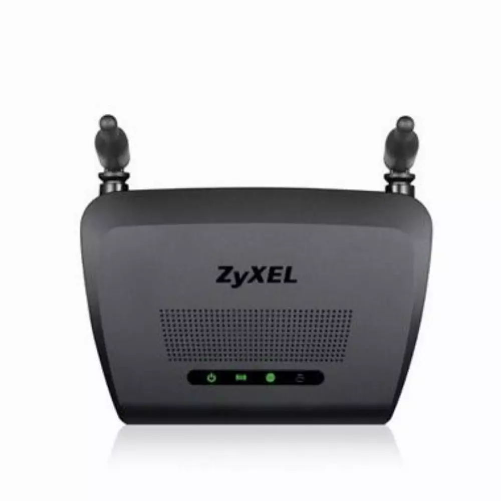 Безжичен рутер ZYXEL NBG-418N v2, 300Mbps, 5dB антени