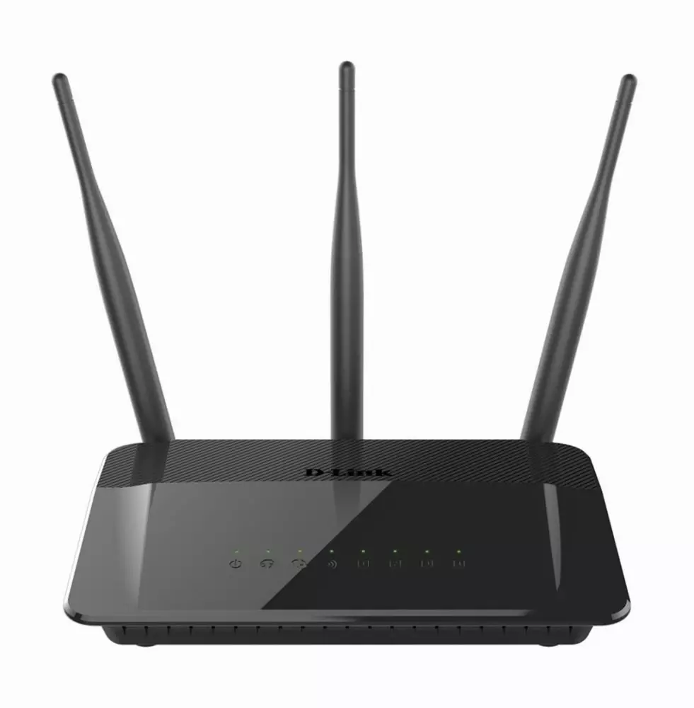 Безжичен рутер D-LINK DIR-809, Двубандов AC750, 10/100