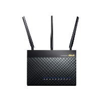 Безжичен рутер ASUS RT-AC68U, Двубандов AC1900, 600+1300 Mbps, 1 x USB 3.0, 1 x USB 2.0 Gigabit