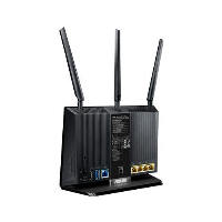 Безжичен рутер ASUS RT-AC68U, Двубандов AC1900, 600+1300 Mbps, 1 x USB 3.0, 1 x USB 2.0 Gigabit