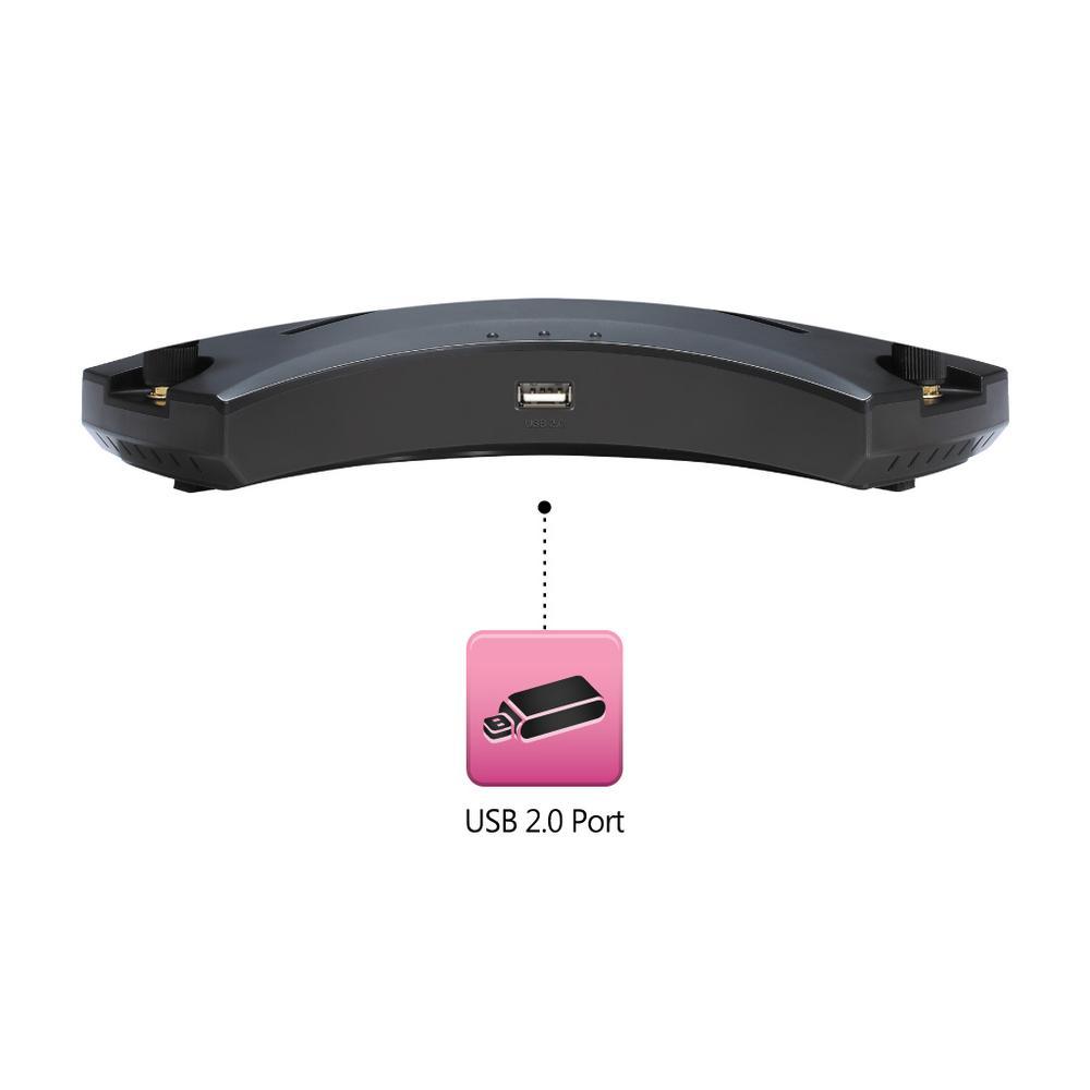 Безжичен рутер j5create JWR2100, 5G/2.4G, 304/130 Mbps, HDMI, VGA