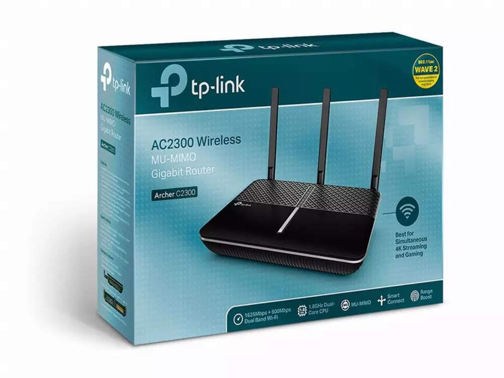 Безжичен рутер TP-Link Archer C2300 MU-MIMO 10/100/1000