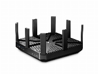 Безжичен рутер TP-Link Archer C5400 MU-MIMO tri band, 5xGbE, USB 3.0, USB 2.0, осем антени