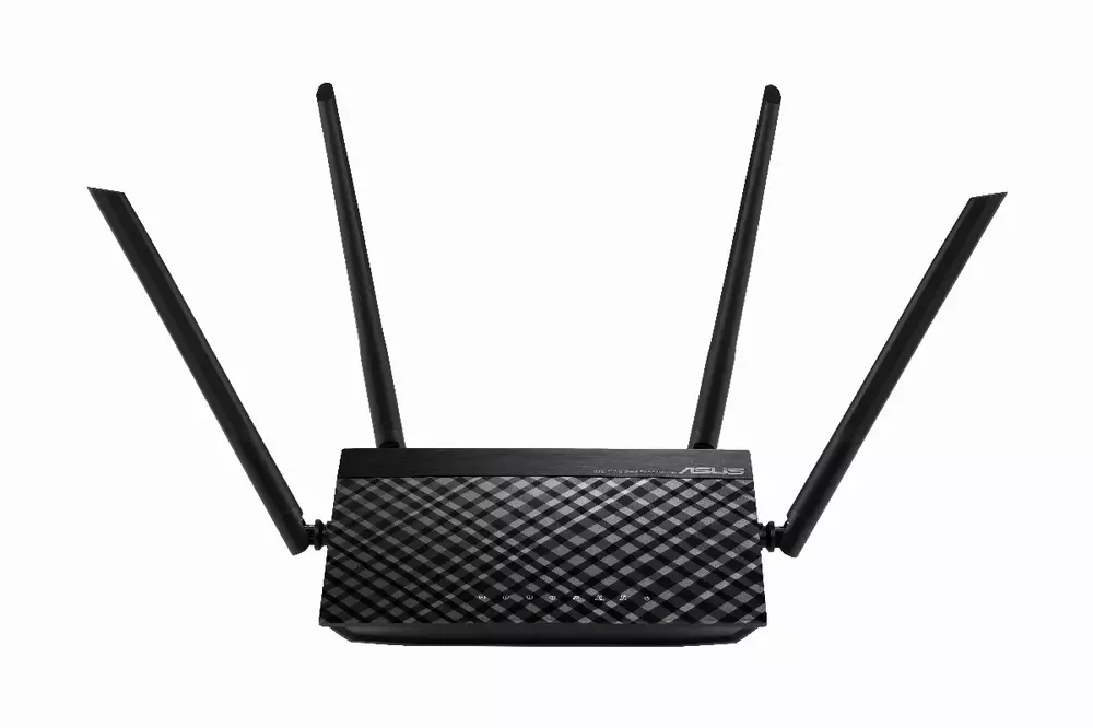 Безжичен рутер ASUS RT-AC1200 V2, Двубандов AC1200 300+867 Mbps