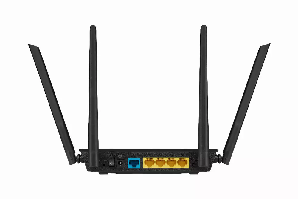 Безжичен рутер ASUS RT-AC1200 V2, Двубандов AC1200 300+867 Mbps