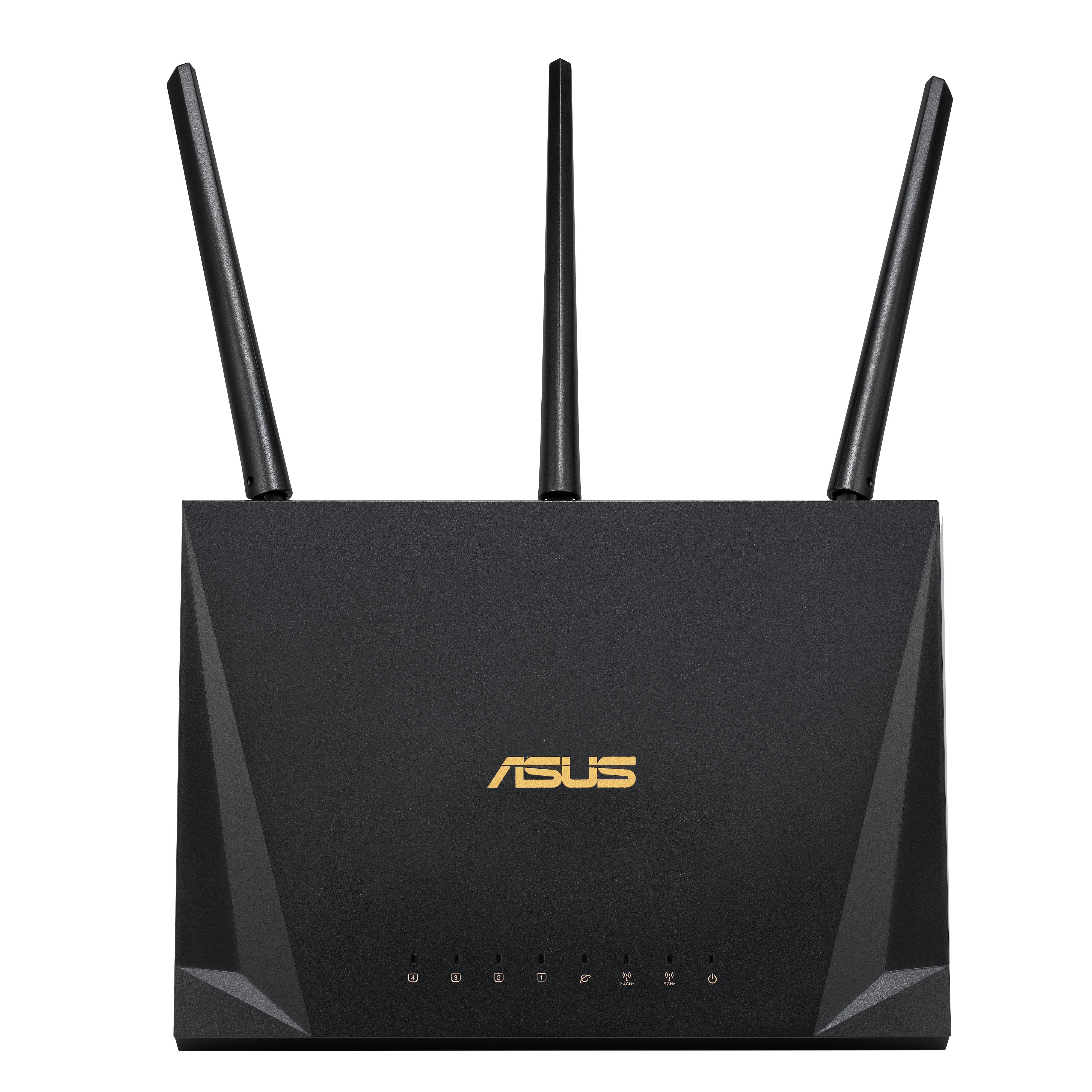 Безжичен рутер ASUS RT-AC85P Gaming Dual Band AC2400 Gigabit Triple 1700 MU-MIMO, 1 x USB 3.1