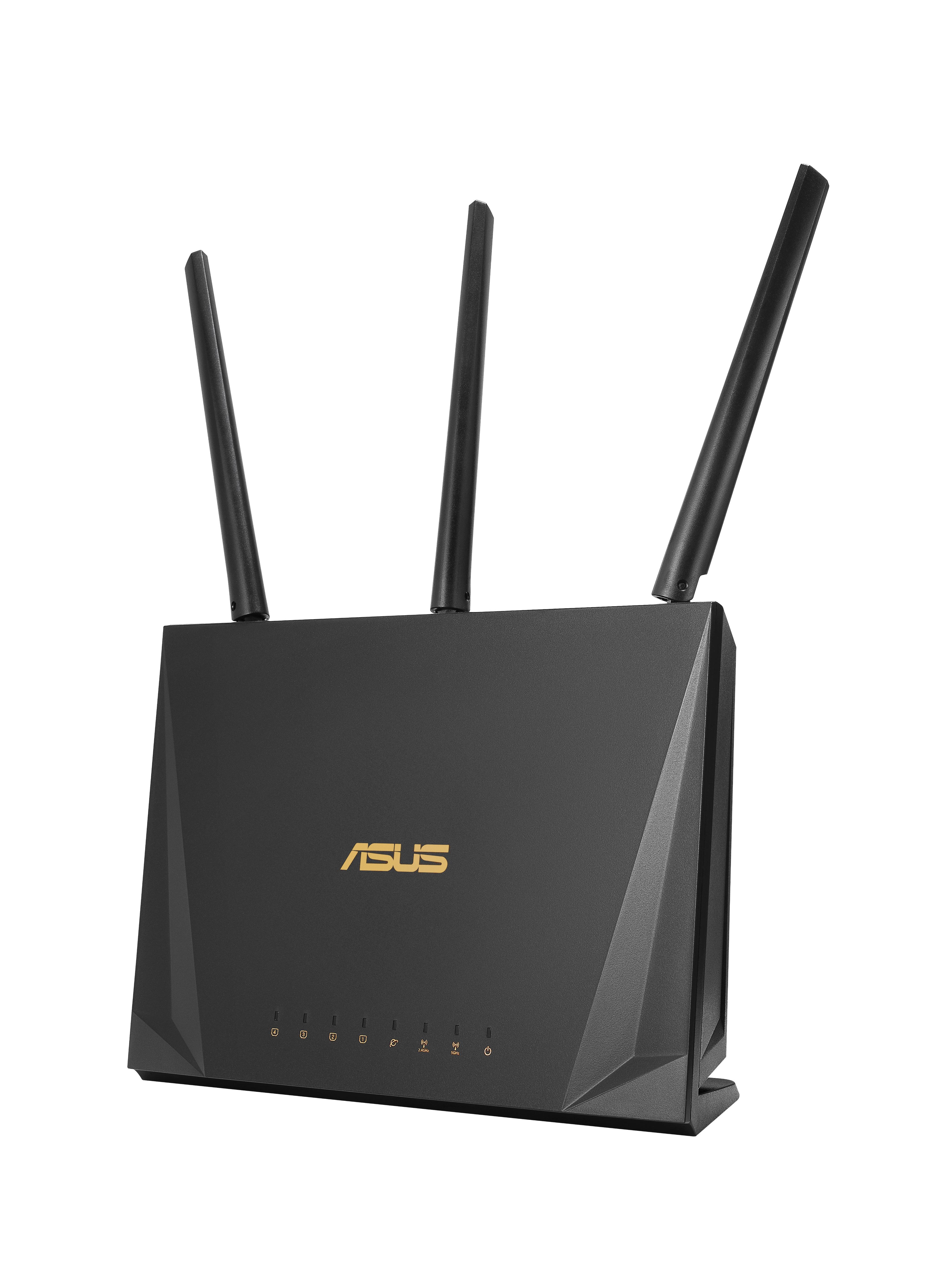 Безжичен рутер ASUS RT-AC85P Gaming Dual Band AC2400 Gigabit Triple 1700 MU-MIMO, 1 x USB 3.1