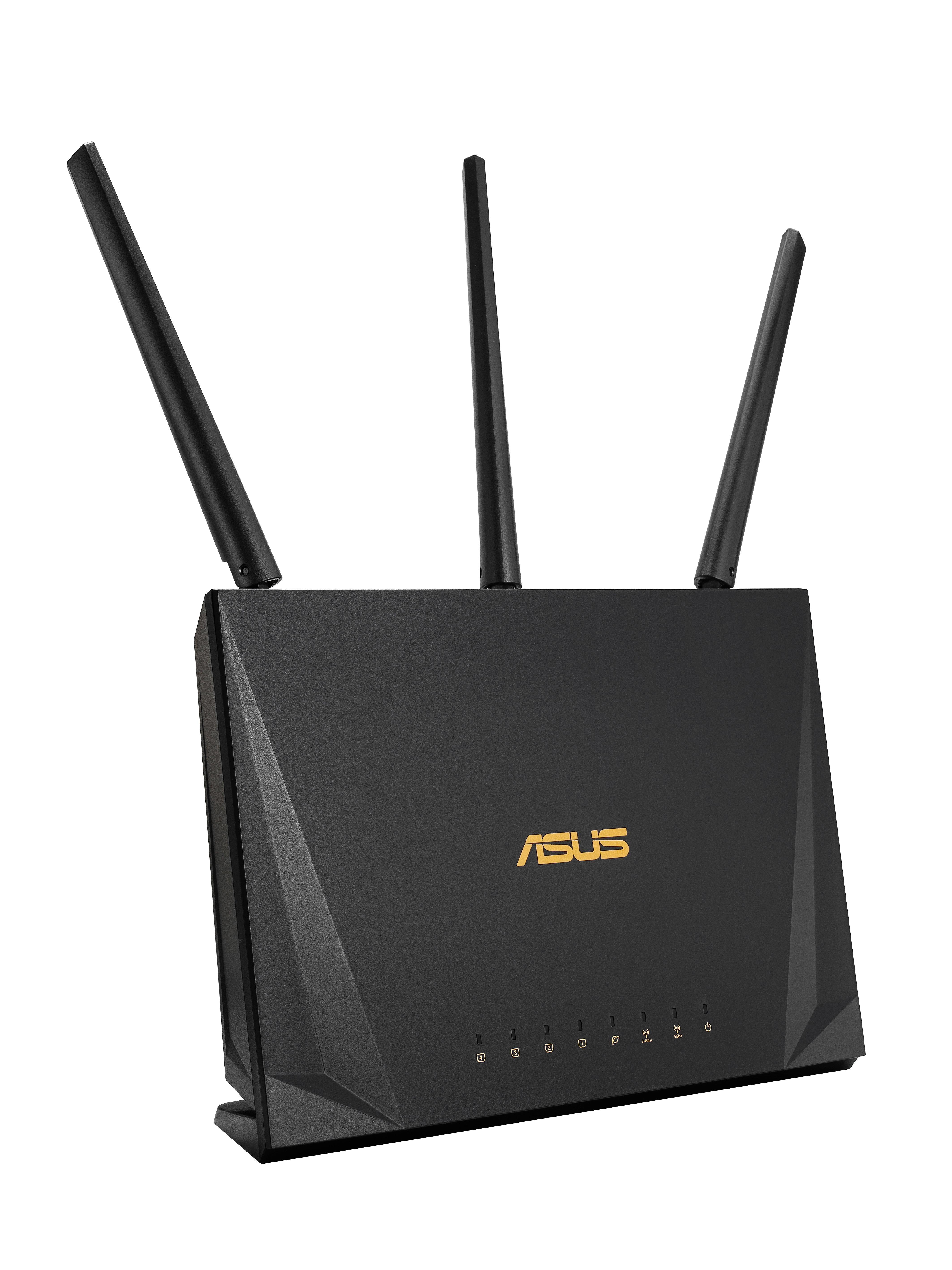 Безжичен рутер ASUS RT-AC85P Gaming Dual Band AC2400 Gigabit Triple 1700 MU-MIMO, 1 x USB 3.1
