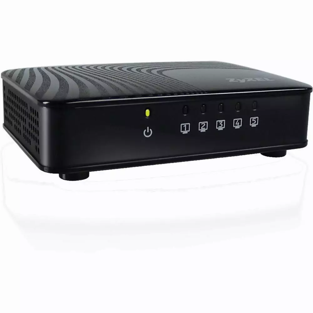 Суич ZYXEL GS-105S, 5 портов, Gigabit