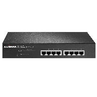 Суич EDIMAX ES-1008PH, 8 портов (4 PoE порта), 10/100Mbps